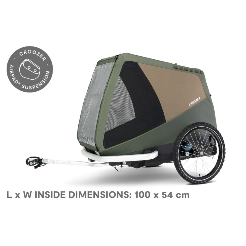 Croozer Dog XXL Tammo Hundeanhänger – Mit Croozer AirPad® Federung