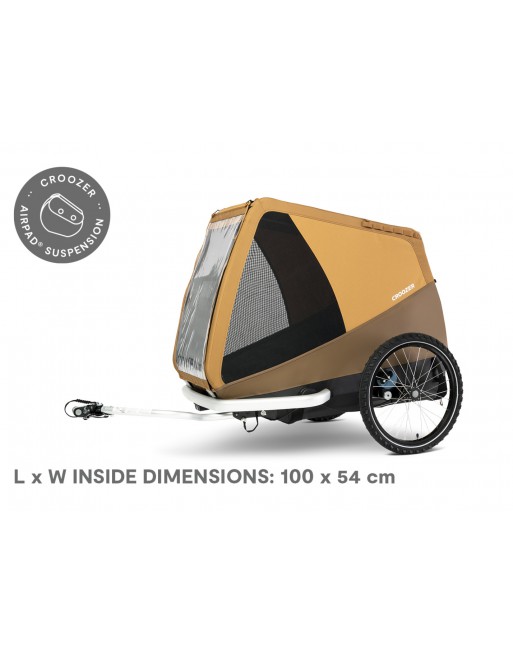 Croozer Dog XXL Tammo Dog Bike Trailer – With Croozer AirPad® Suspension