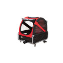 Doggyride mini dog bike trailer red