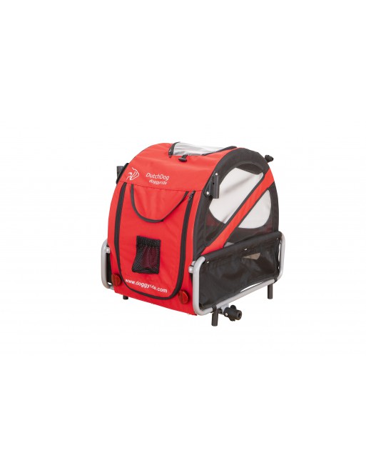 Doggyride mini dog bike trailer red