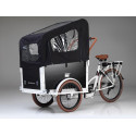 Rain tent for Veloci cargo bike