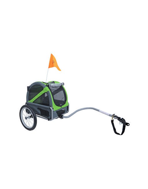 Doggyride mini hundefahrradanhänger Grün