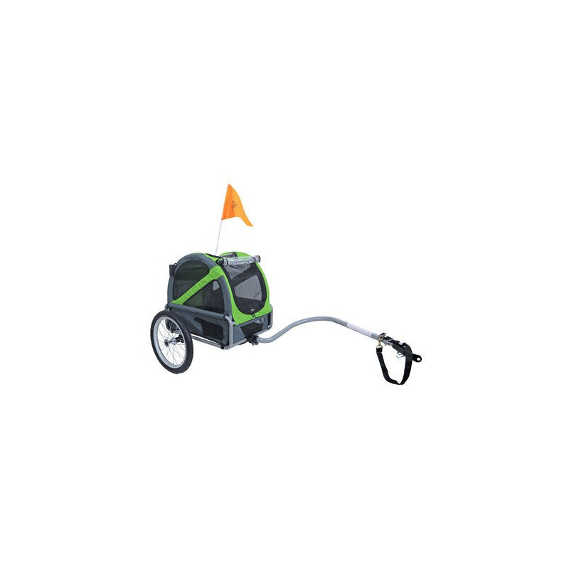 Doggyride mini hundefahrradanhänger Grün