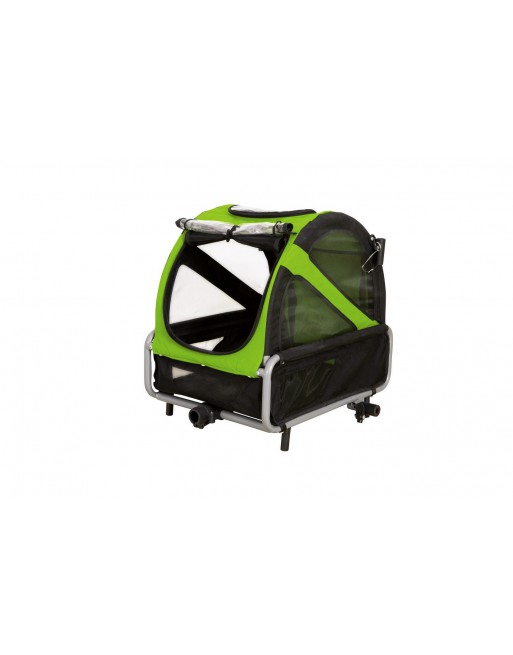 Doggyride mini hundefahrradanhänger Grün