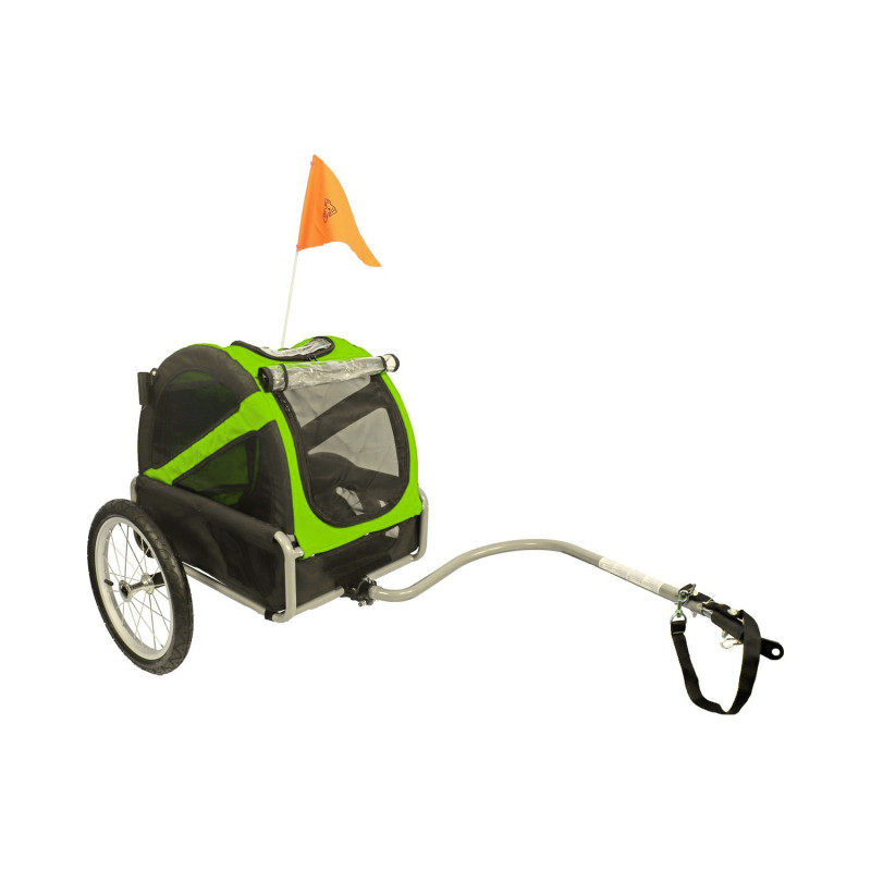 Doggyride mini hundefahrradanhänger Grün