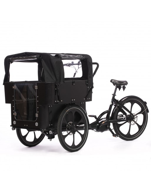Regentent voor Big Daddy crèche bakfiets