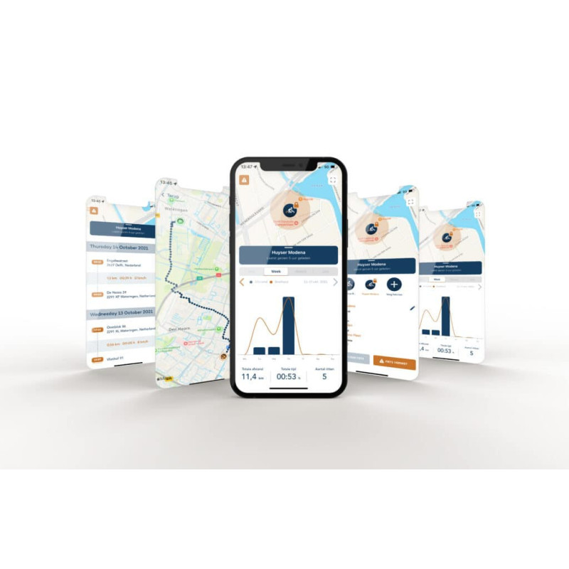 Tracefy GPS Tracker voor Bakfietsen – Anti-Diefstal Tracker