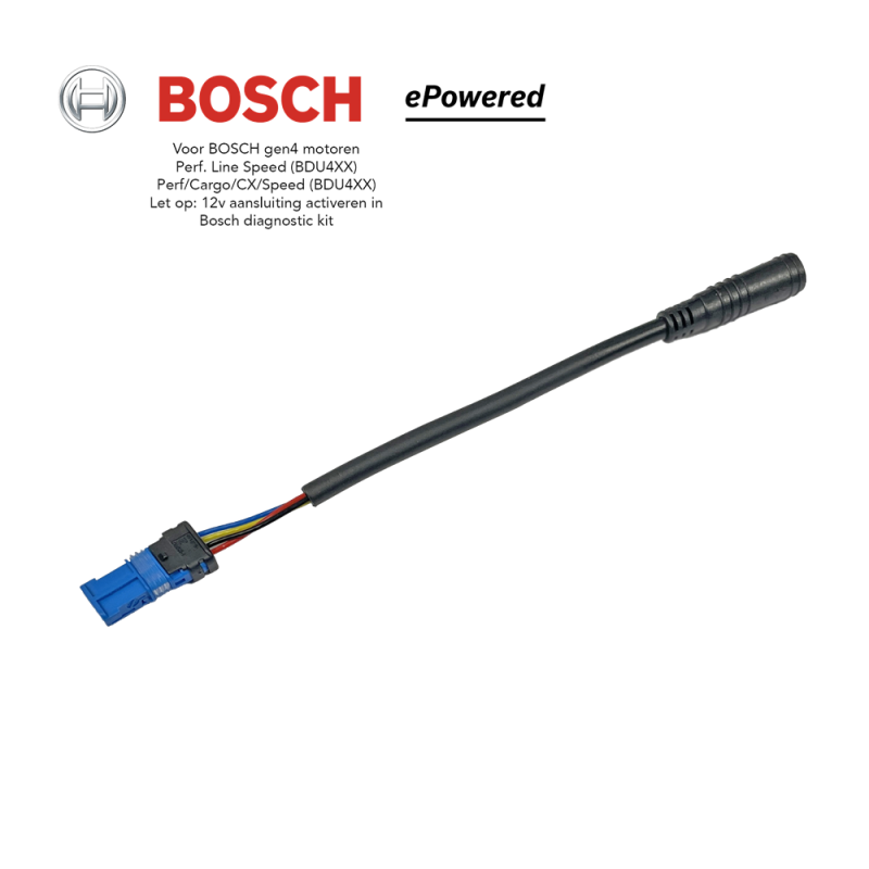 Tracefy GPS Tracker Bosch Gen 4 – PowerPort Anschluss