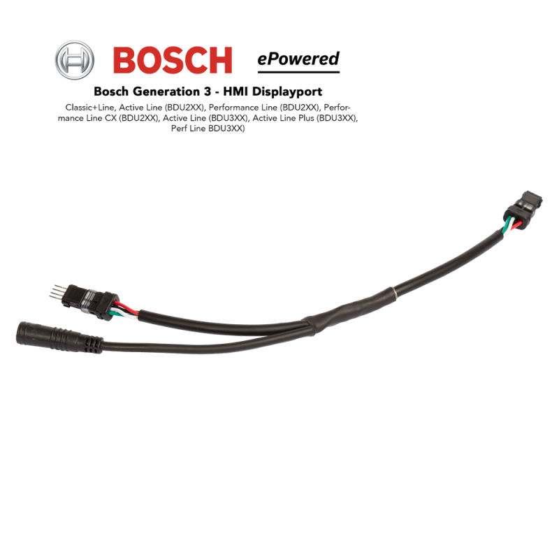 Tracefy GPS Tracker Bosch Génération 2 / 3 – Connecteur HMI
