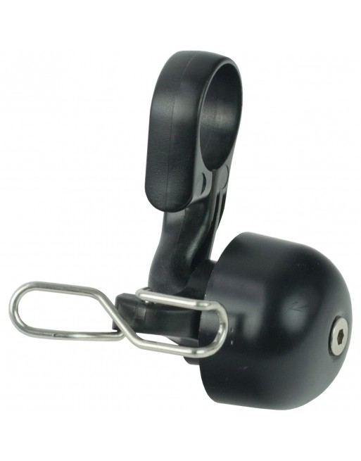 Sonnette de vélo Dolly avec support spécial noir