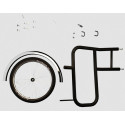 Scandinavian Side bike basis frame
