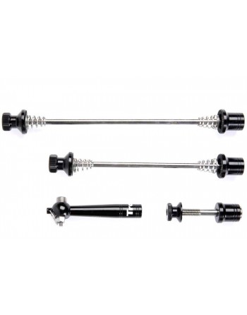 Fahrrad-Laufrad-Schnellspanner / Verschluss-Set mit Schloss