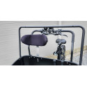 Sleep head rest for cargo bike
