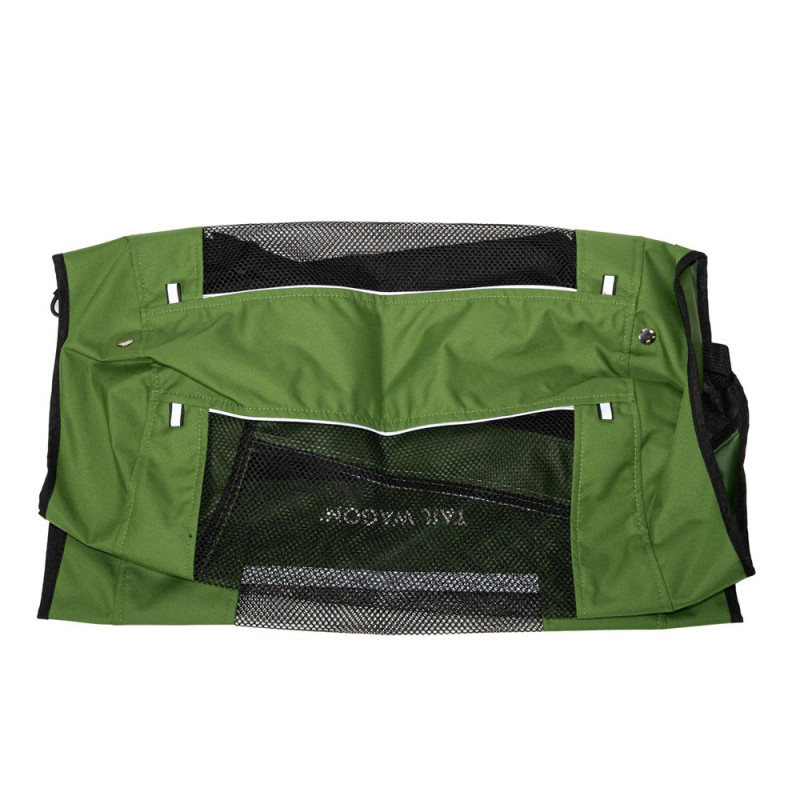Burley Tail Wagon green cover