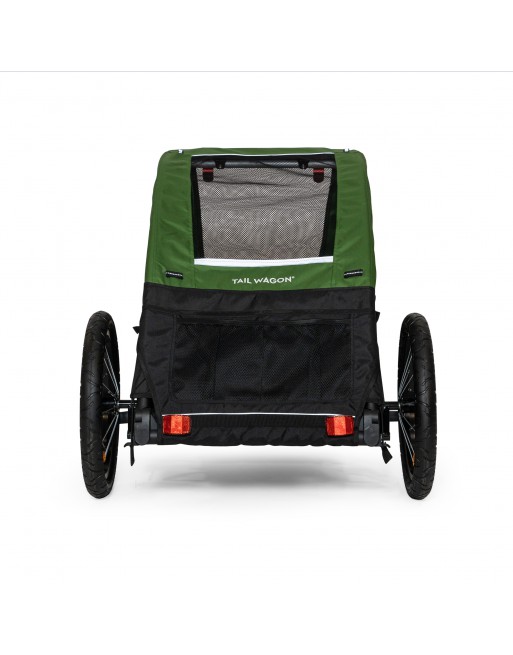 Burley Tail Wagon grüne Abdeckung