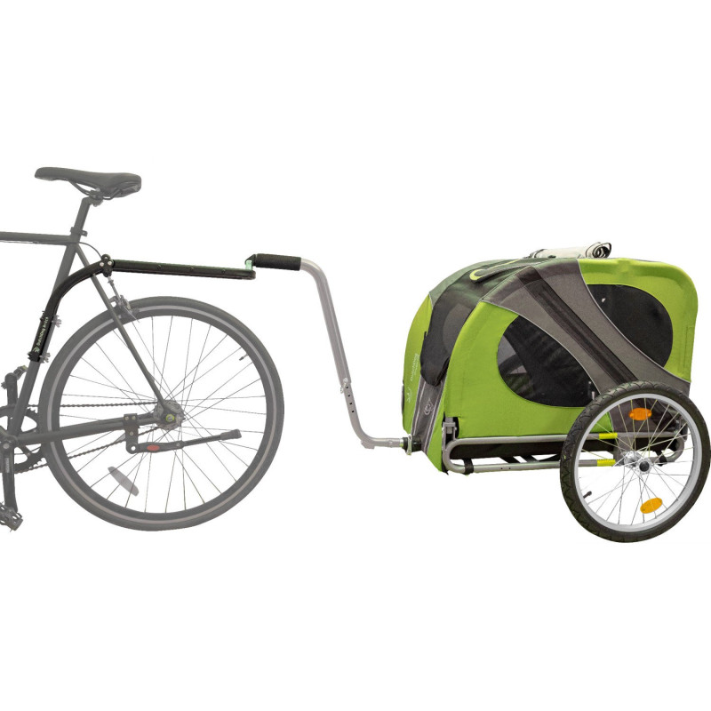 Doggyride Novel hondenfietskar - Groen