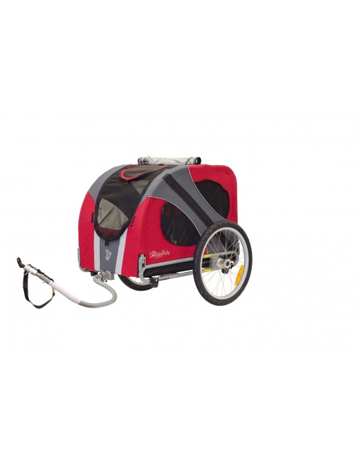 Doggyride Novel hondenfietskar - Rood