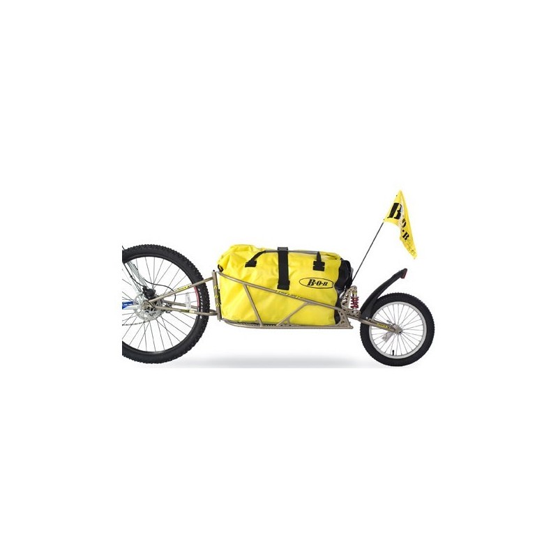 Bob Ibex 28 inch bagagekar met vering + tas