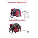 Doggyride Novel hondenfietskar - Rood