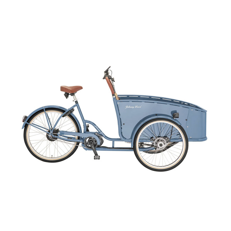 Johnny Loco E-Bike Cargo Earl grey 5.3 cargo bike