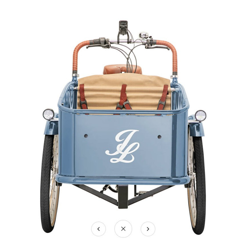 Johnny Loco Earl grey E-cargo bakfiets 5.3