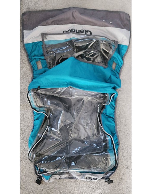 Qeridoo Sportrex2 bovendek petrol 2020