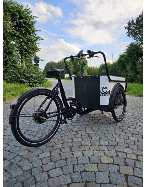 Vélo cargo électrique KidsCab Royal Deluxe 3