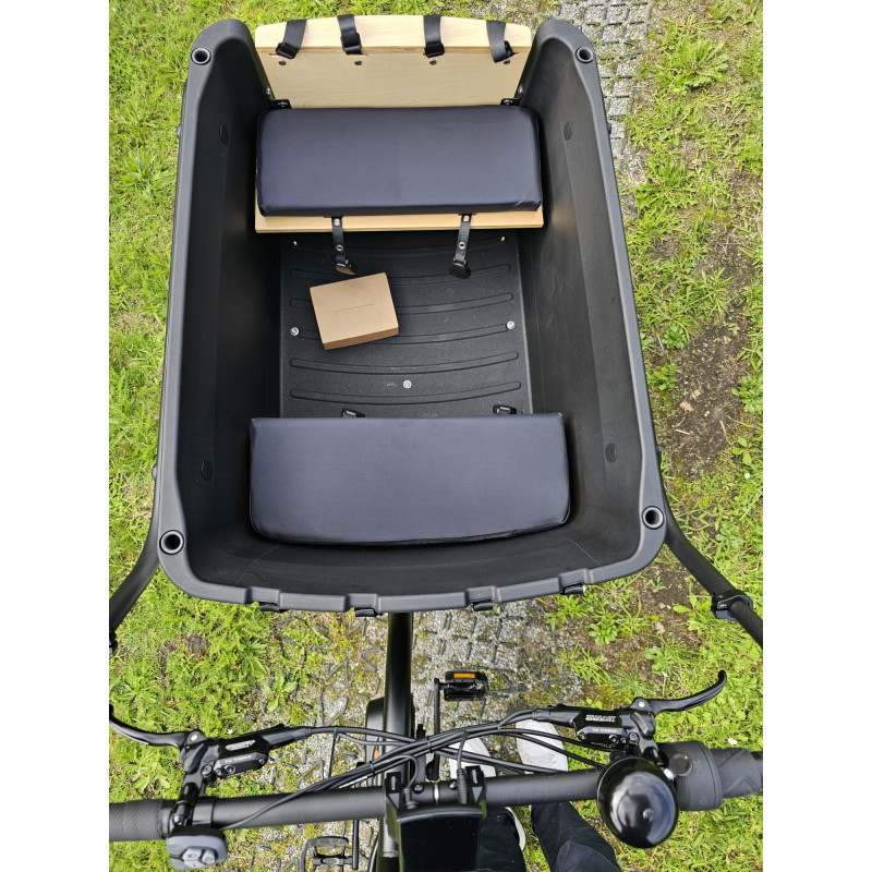 Vélo cargo électrique KidsCab Royal Deluxe 3