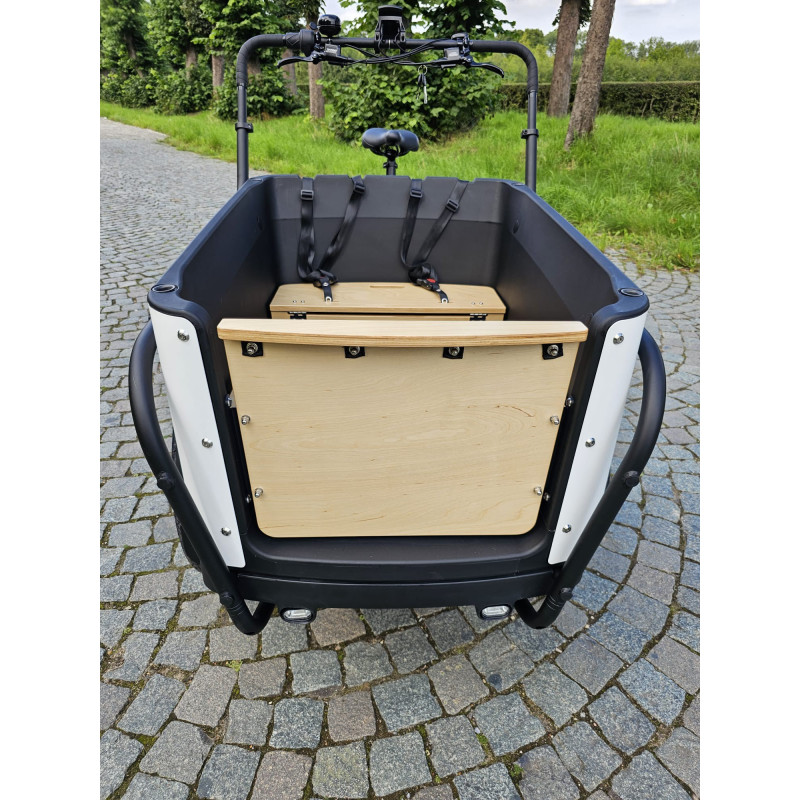 Vélo cargo électrique KidsCab Royal Deluxe 3