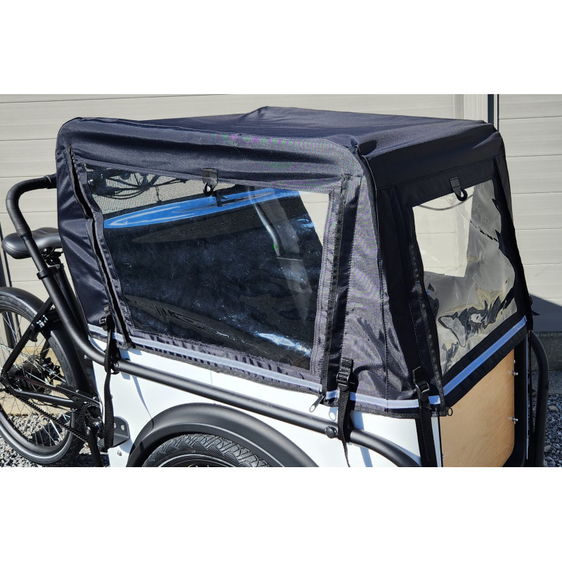 Tente de pluie KidsCab Royal Deluxe avec supports de tente