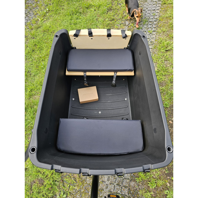 Ensemble de coussins pour vélo cargo KidsCab Royal Deluxe