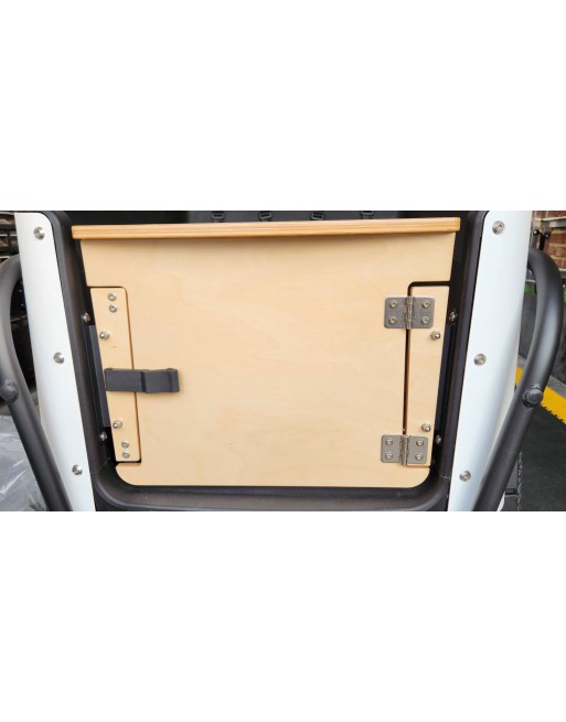 KidsCab Royal Deluxe cargo bike door