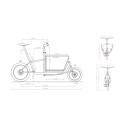 MULI mini E- cargo Shimano Steps e6100