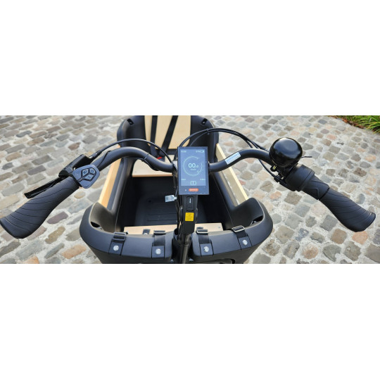 KidsCab Royal Deluxe 2 Vélo cargo électrique - Enviolo Carbon Gates