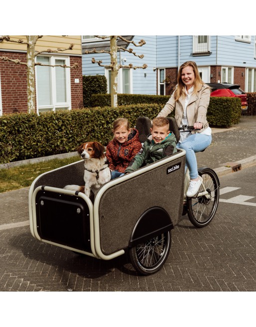 SociBike Family elektrische bakfiets