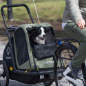 Hamax Pluto M Remorque Vélo pour Chien – Transport sûr et confortable jusqu’à 35 kg