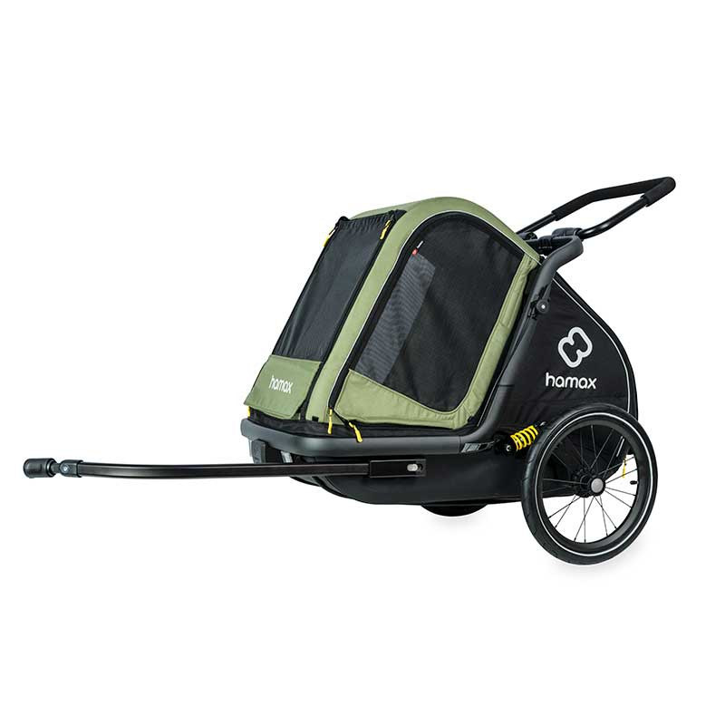 Hamax Pluto M Hundeanhänger – Sicherer und komfortabler Transport bis 35 kg