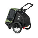 Hamax Pluto M Remorque Vélo pour Chien – Transport sûr et confortable jusqu’à 35 kg
