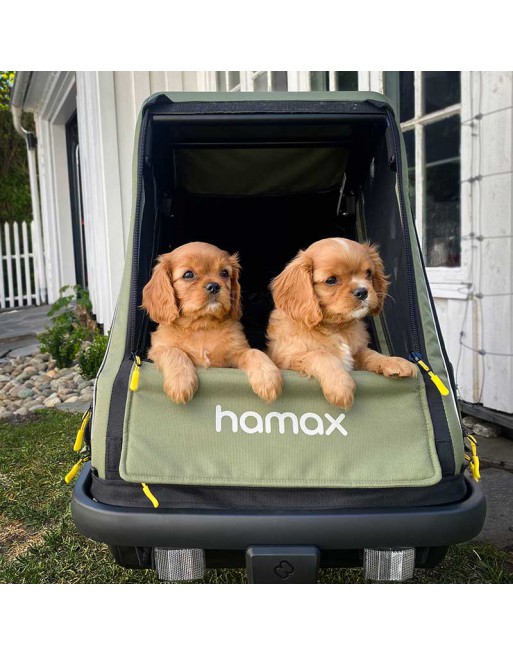 Hamax Pluto M Hundeanhänger – Sicherer und komfortabler Transport bis 35 kg