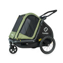 Hamax Pluto M Remorque Vélo pour Chien – Transport sûr et confortable jusqu’à 35 kg