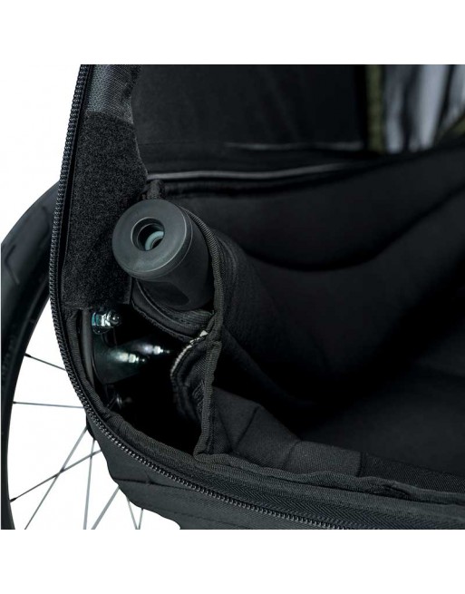 Hamax Pluto M Hondenfietskar – Veilig, Comfortabel & Compleet met Buggyset