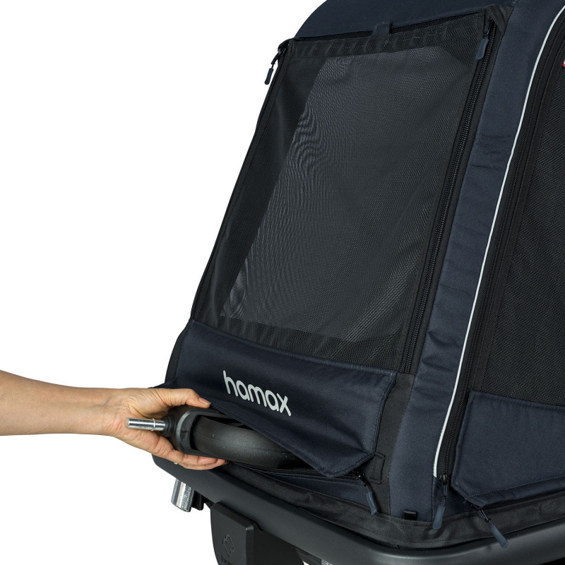 Hamax Pluto Grande remorque à vélo pour chien