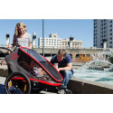 Remorque à vélo Hamax Outback 2 avec suspension