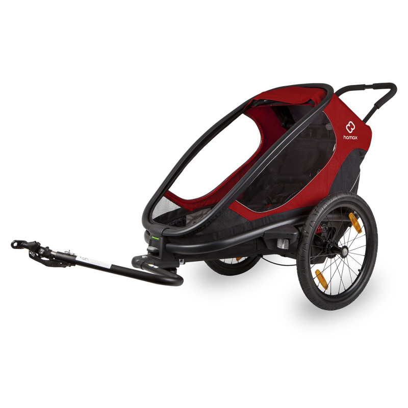 Remorque à vélo Hamax Outback 2 avec suspension