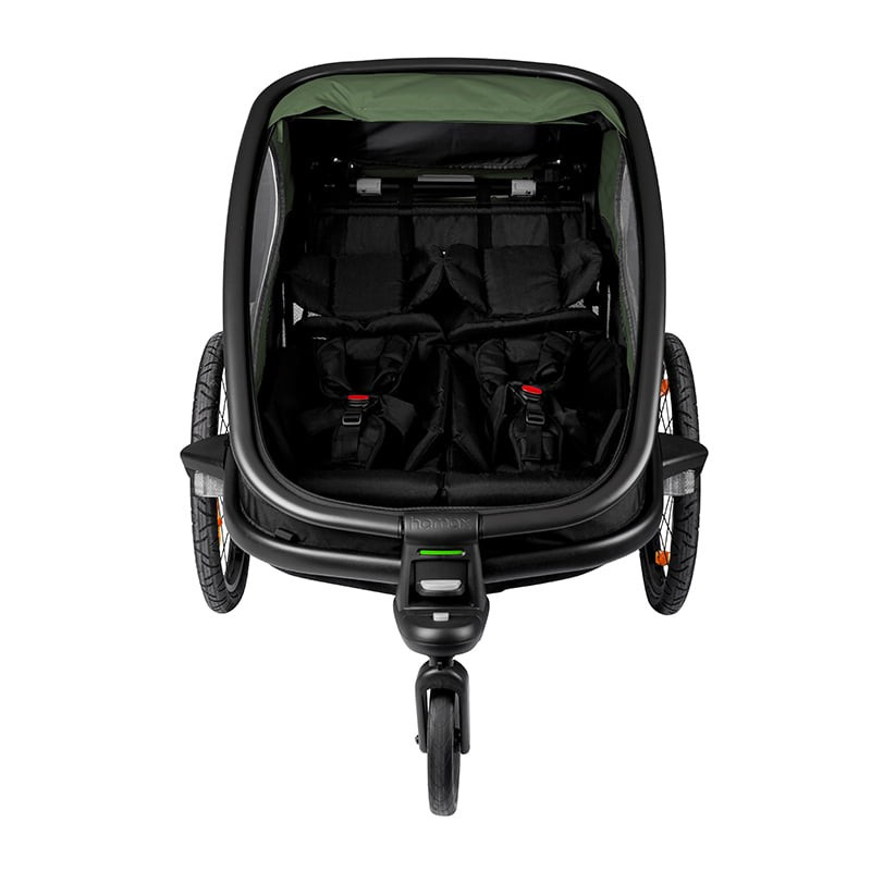 Hamax Outback 2 bicycle trailer with suspension