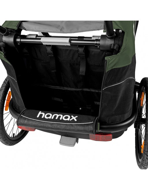 Hamax outback 2 fietskar met vering