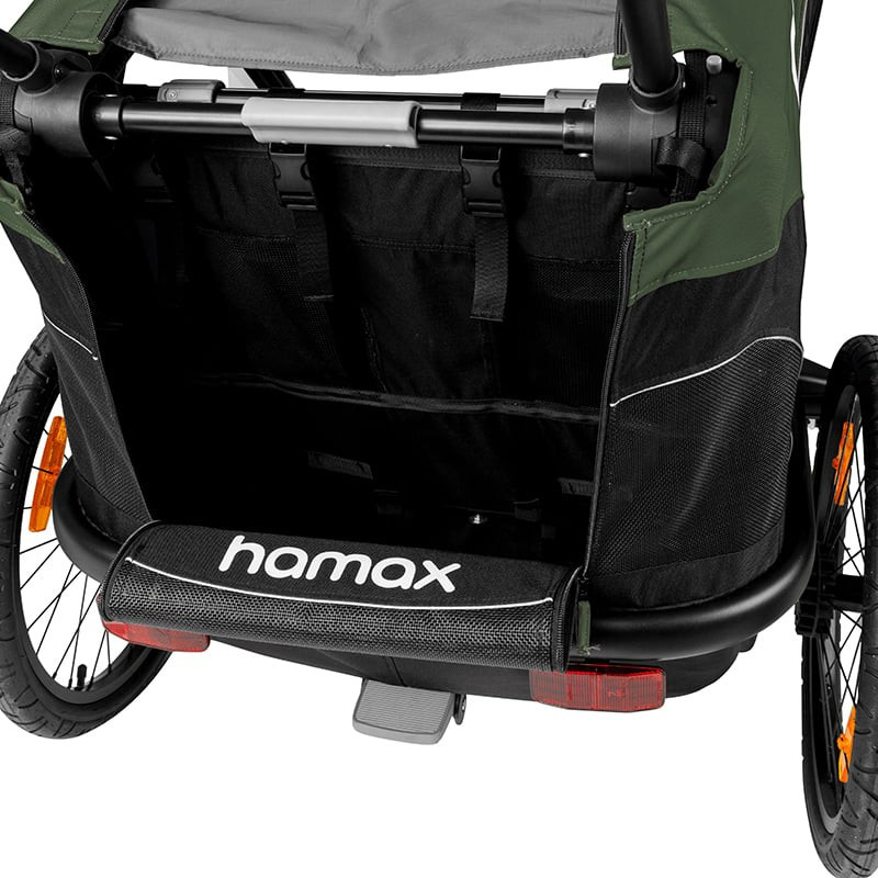 Remorque à vélo Hamax Outback 2 avec suspension