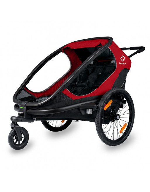Remorque à vélo Hamax Outback 2 avec suspension