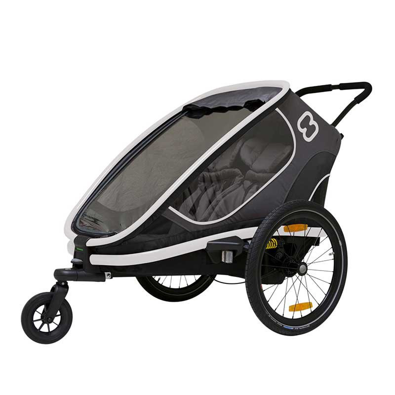 Remorque à vélo Hamax Outback 2 avec suspension