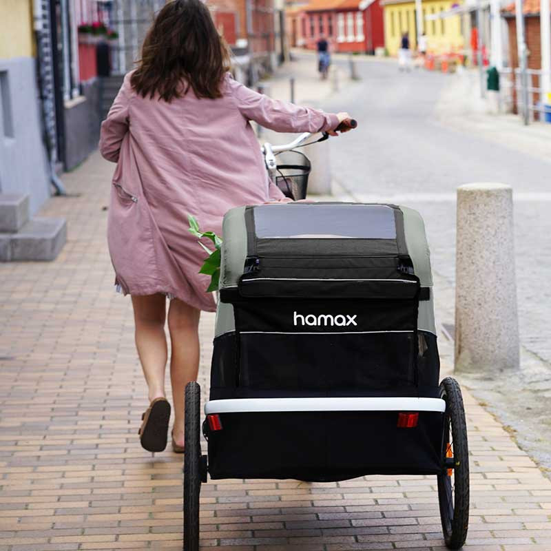 Hamax Avenida Twin bicycle trailer
